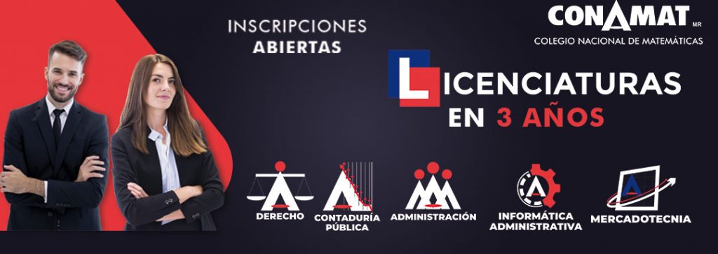Licenciaturas Conamat
